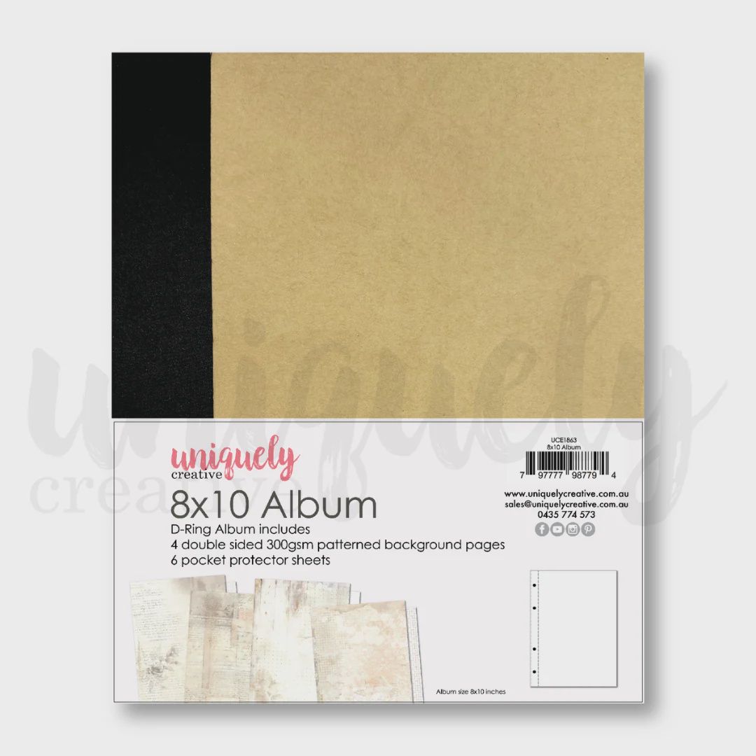8x10 D-RING ALBUM