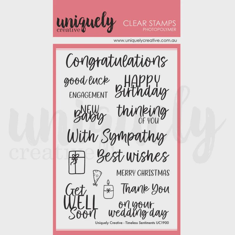 TIMELESS SENTIMENTS STAMP SET