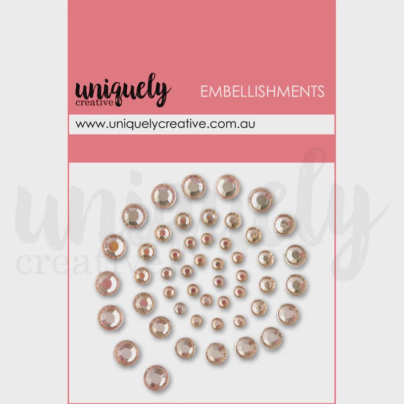 CHAMPAGNE  RHINESTONES