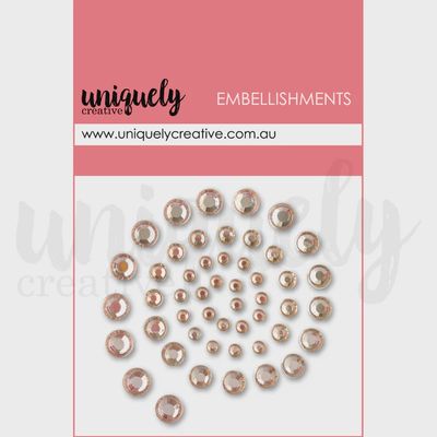 CHAMPAGNE  RHINESTONES