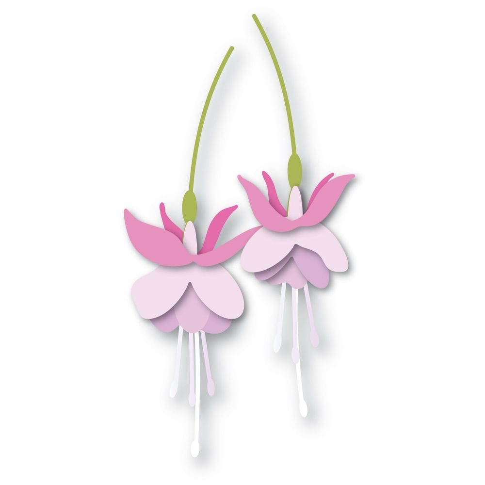 FUCHSIA BUD DUO DIE SET