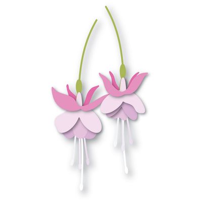 FUCHSIA BUD DUO DIE SET