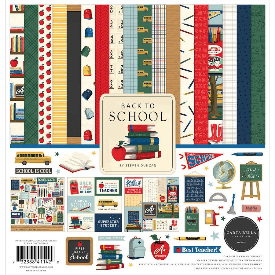BACK TO SCHOOL COLLECTION PACK