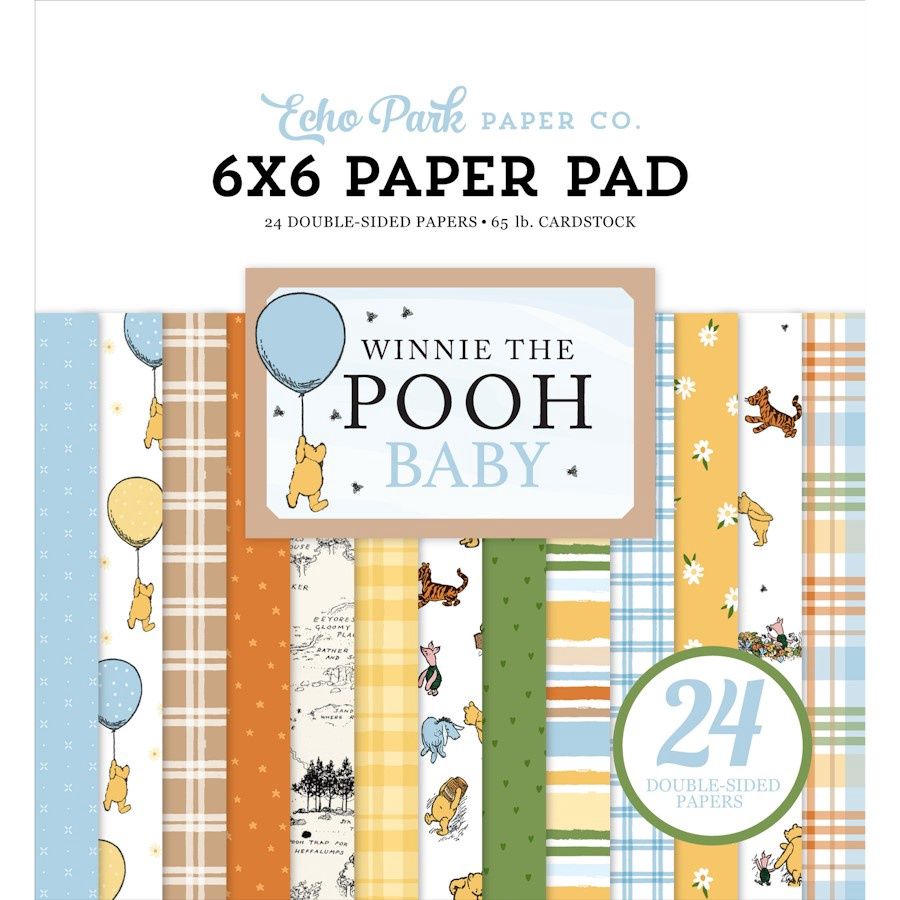 WINNIE THE POOH BABY - 6x6 PAPER PAD
