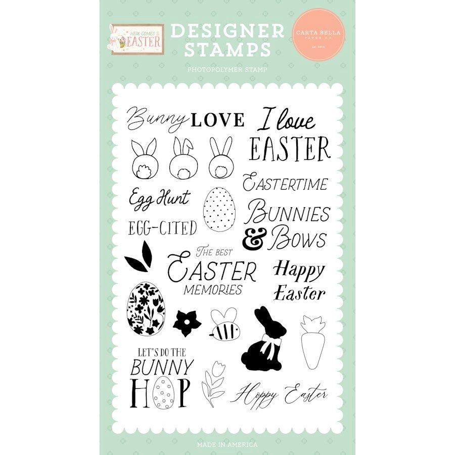 BUNNY HOP STAMP SET