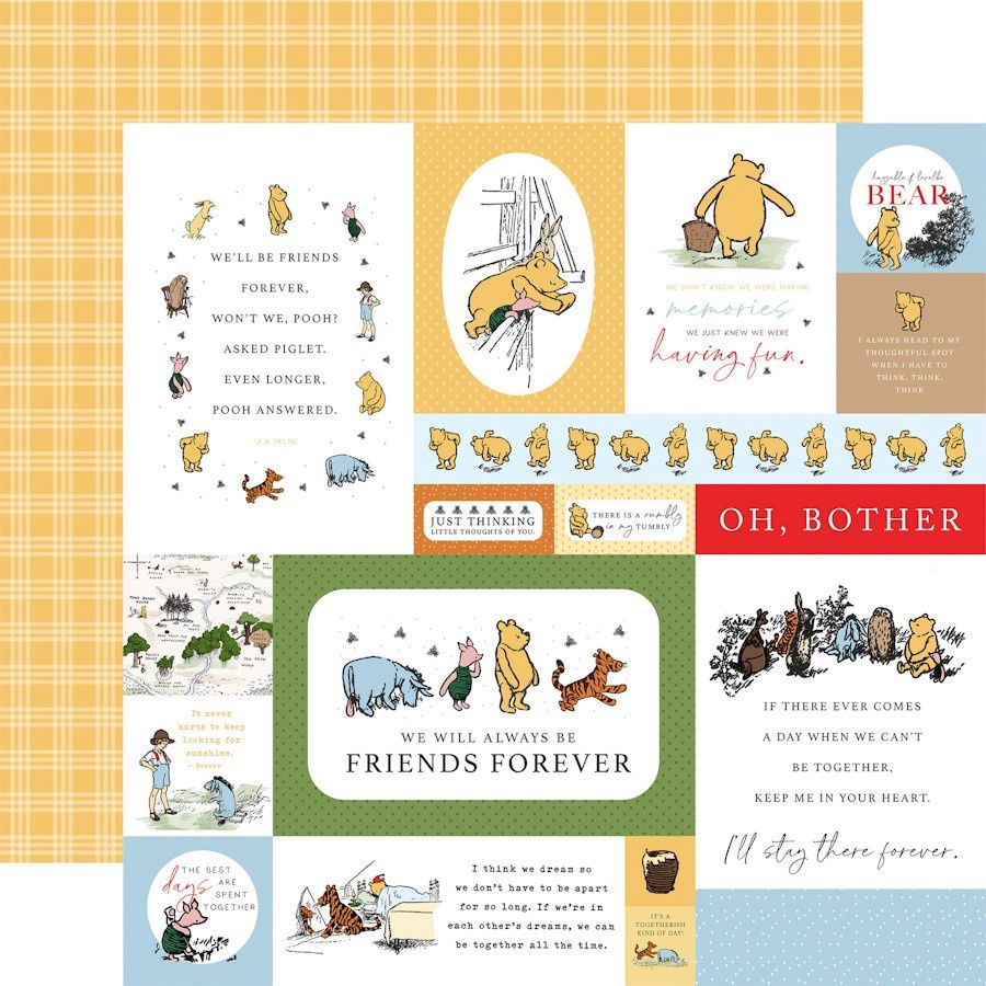 MULTI JOURNAL CARDS - HOUSE AT POOH CORNER