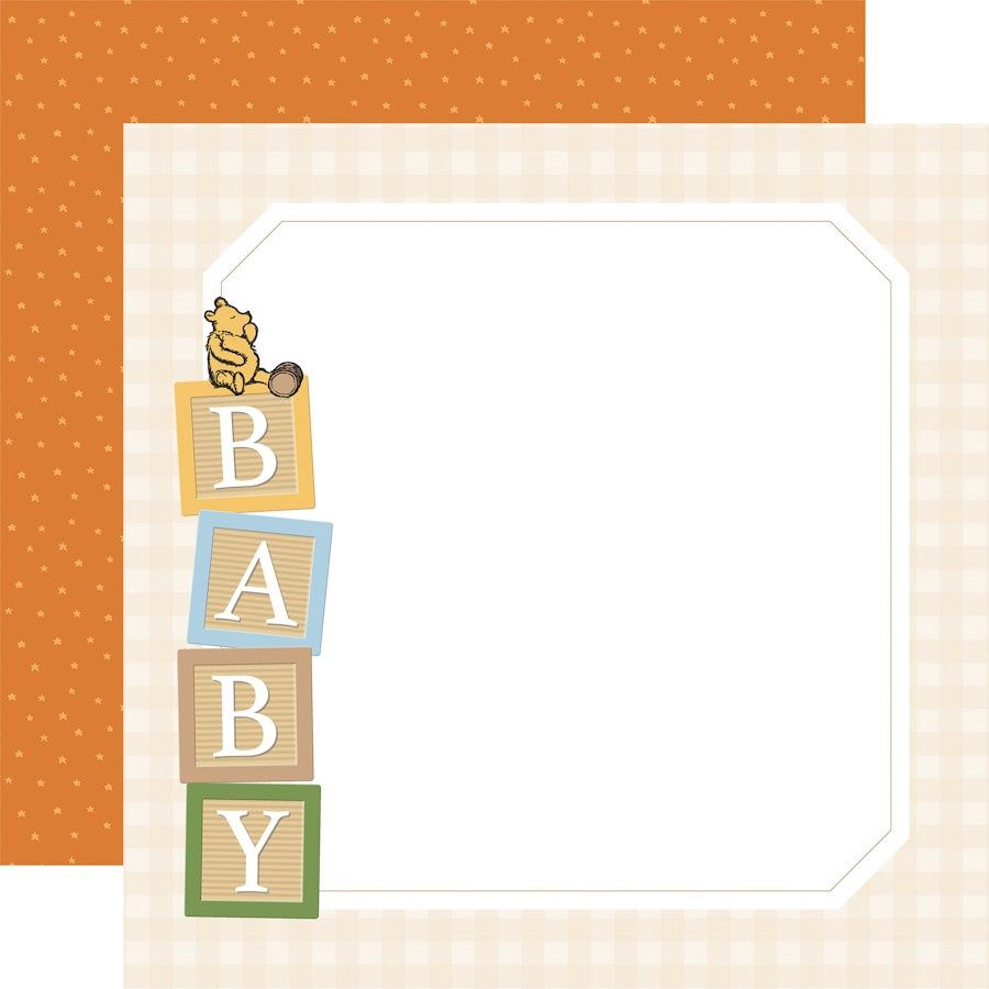 WELCOME BABY - WINNIE THE POOH BABY