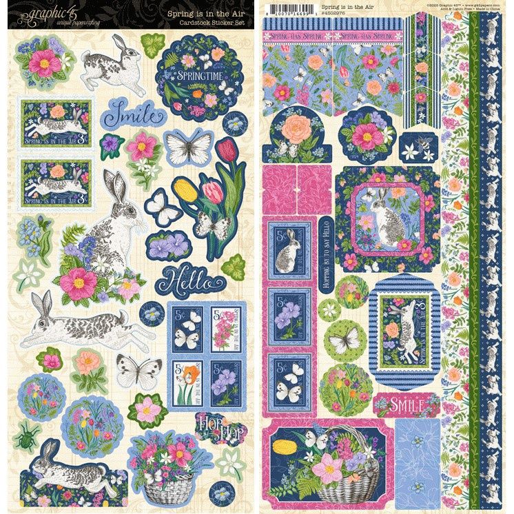 SPRING IS IN THE AIR - STICKER SET