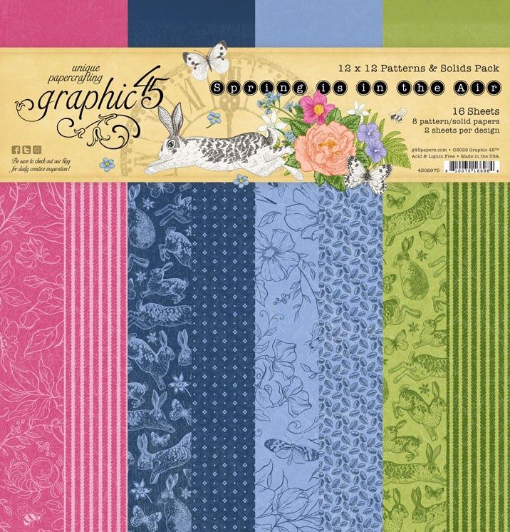 SPRING IS IN THE AIR PATTERNS &amp; SOLIDS PACK