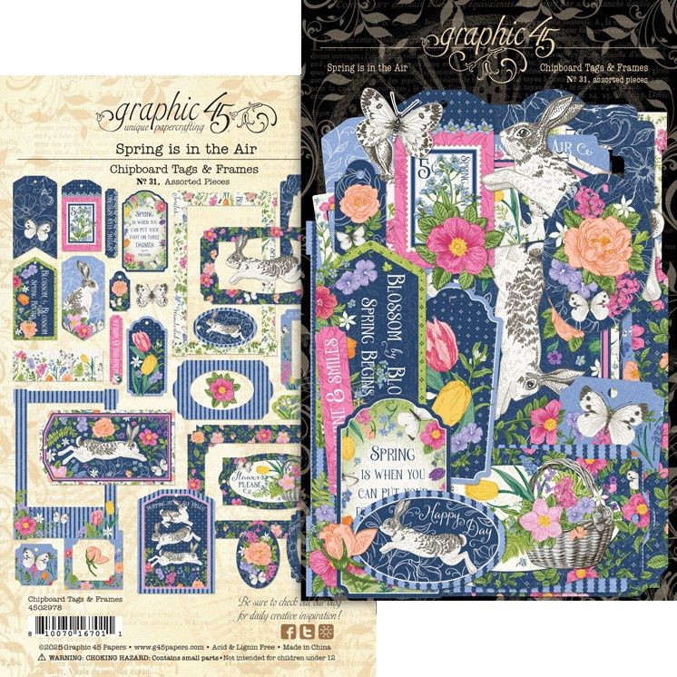 SPRING IS IN THE AIR - TAGS &amp; FRAMES