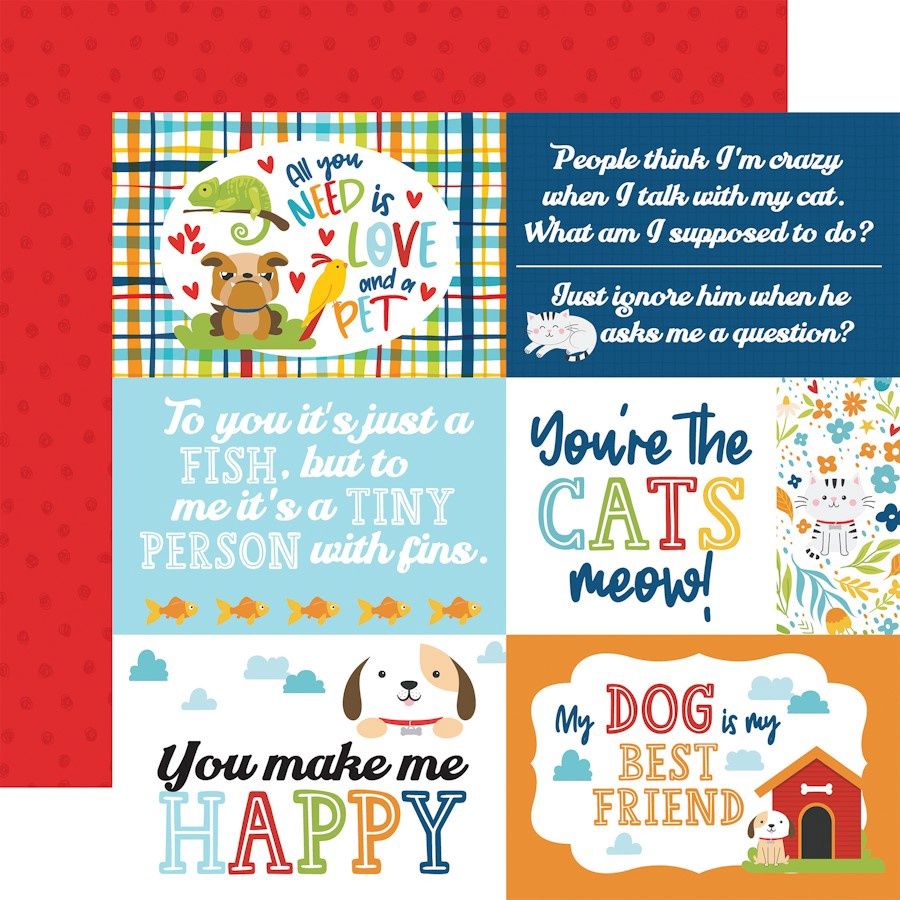 PETS 6X4 JOURNAL CARDS