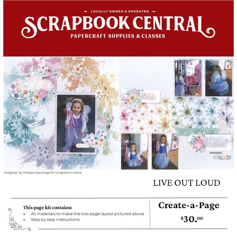 LIVE OUT LOUD PAGE KIT