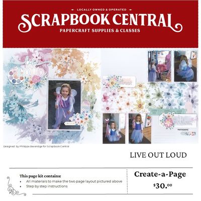 LIVE OUT LOUD PAGE KIT