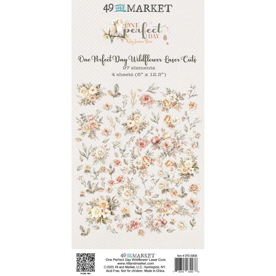 ONE PERFECT DAY WILDFLOWER LASER CUTS