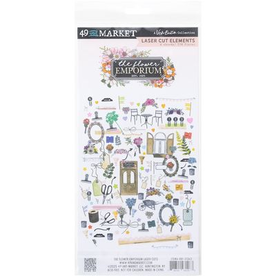 THE FLOWER EMPORIUM LASER CUT ELEMENTS