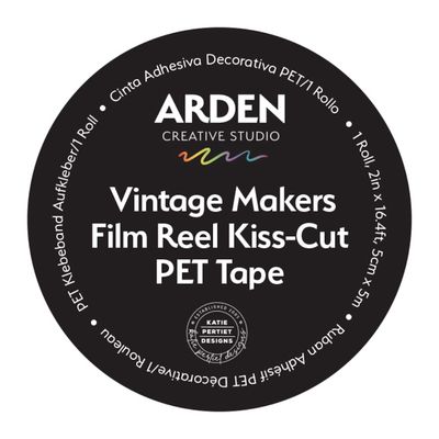 FILM REEL KISS-CUT PET TAPE - VINTAGE MAKERS