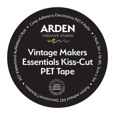ESSENTIALS KISS-CUT PET TAPE - VINTAGE MAKERS