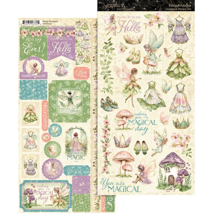 FAIRY BOUTIQUE STICKER SET