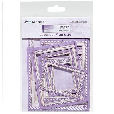 LAVENDER COLOUR SWATCH FRAME SET