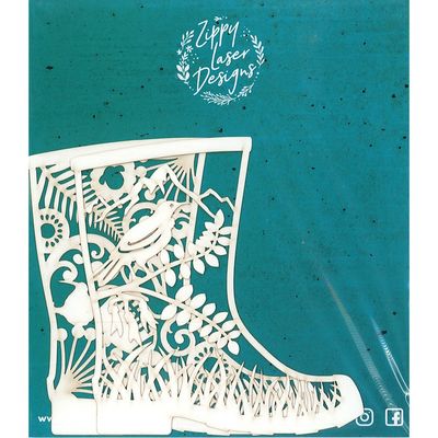 KIWIANA GUMBOOT LRG - LASER CUT
