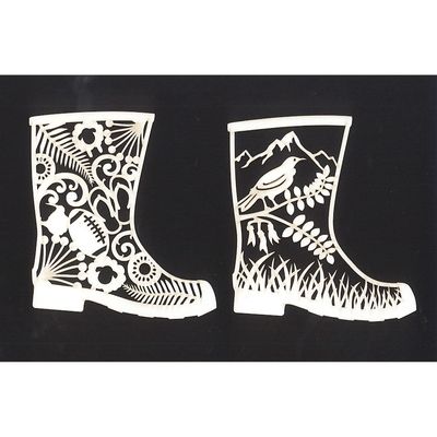 KIWIANA GUMBOOT LRG - LASER CUT