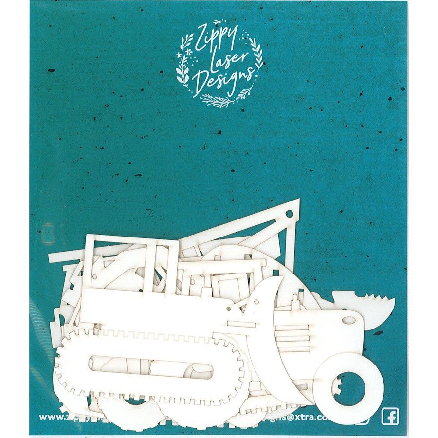 CONSTRUCTION VEHICLES - LASER CUT