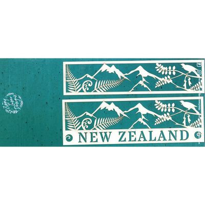 NEW ZEALAND RECTANGLE BANNER - LASER CUT