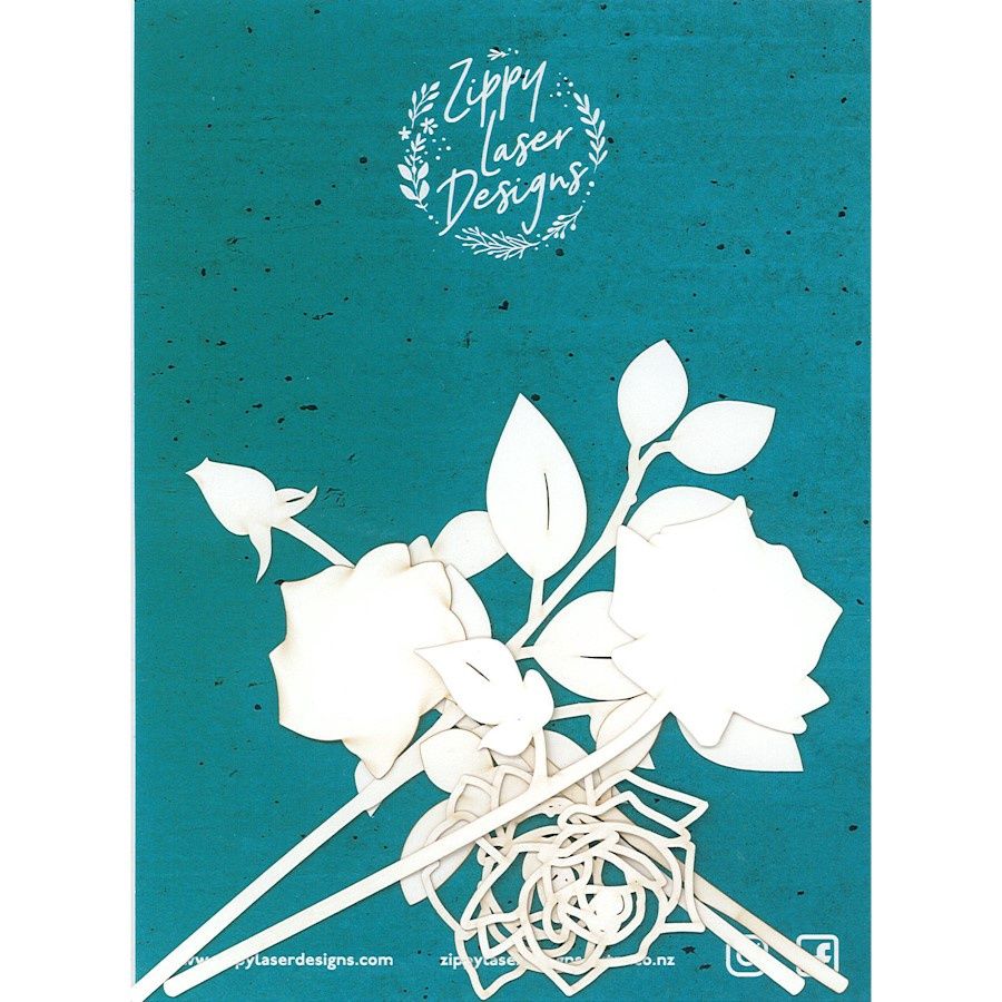 ROSE - LAYER LASER CUT