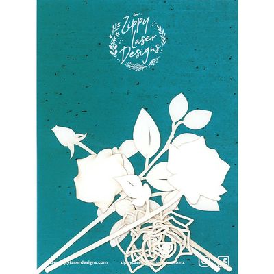 ROSE - LAYER LASER CUT