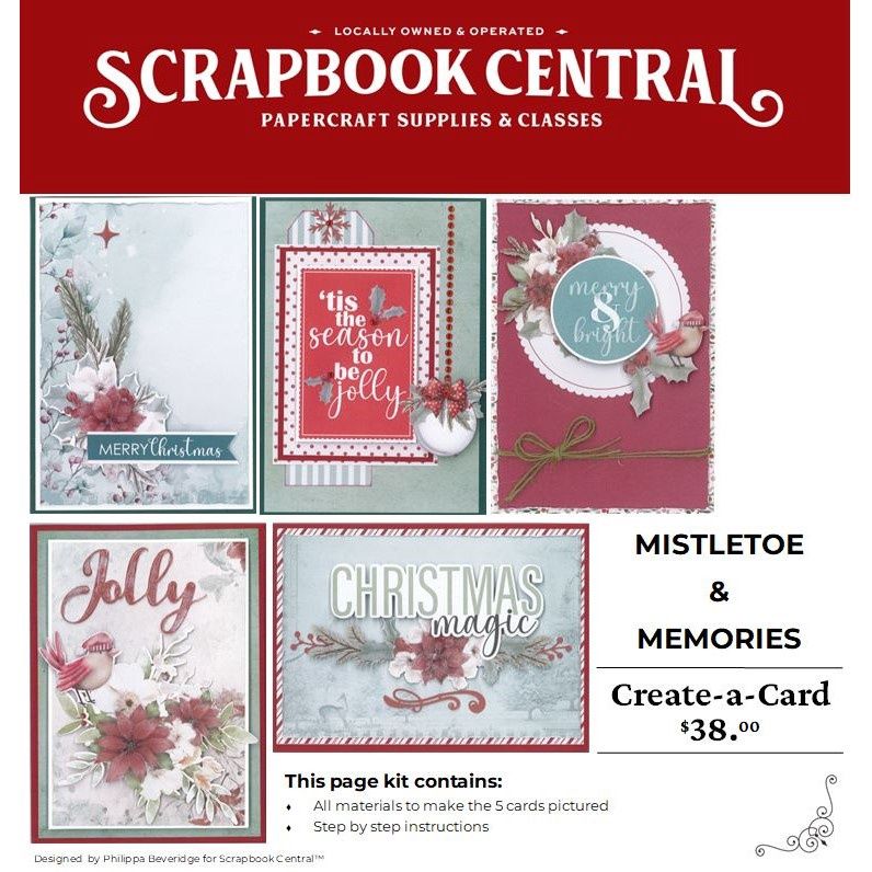 MINT &amp; MISTLETOE CARD KIT