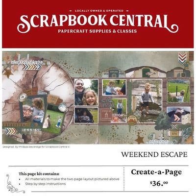 WEEKEND ESCAPE PAGE KIT