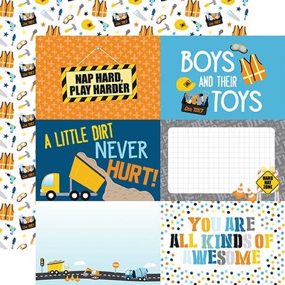 LITTLE BUILDER - 6x4 JOURNALING CARDS