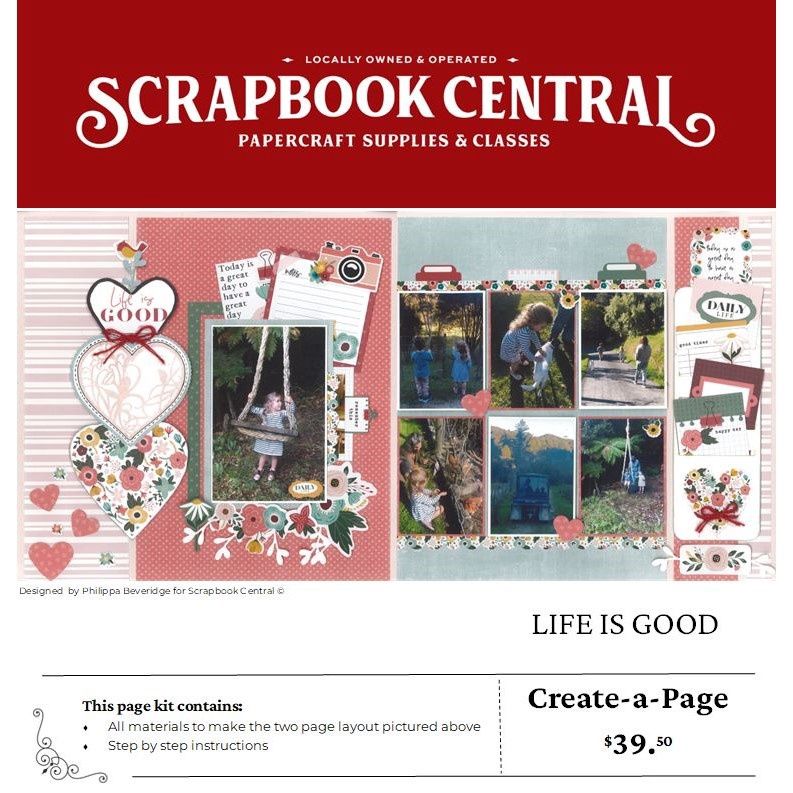 LIFE IS GOOD PAGE KIT