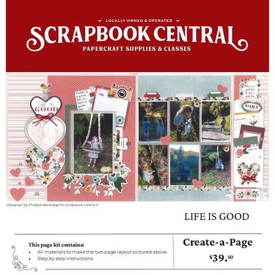 LIFE IS GOOD PAGE KIT