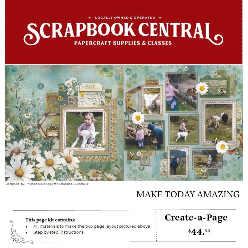 MAKE TODAY AMAZING PAGE KIT