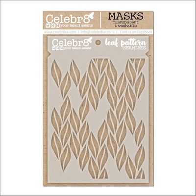 MEMORY LANE LEAF PATTERN STENCIL