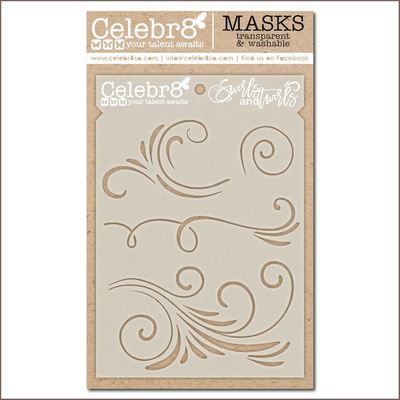 SWIRLS &amp; TWIRLS STENCIL