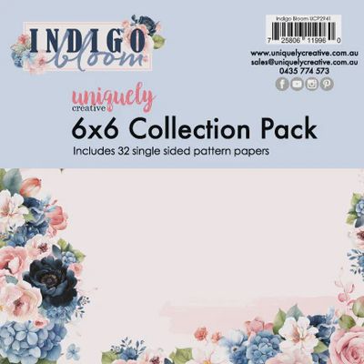 INDIGO BLOOM 6x6 COLLECTION PACK