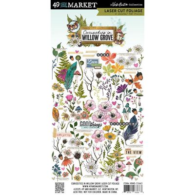 WILLOW GROVE LASER CUT FOLIAGE