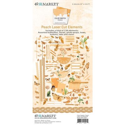 PEACH LASER CUT ELEMENTS