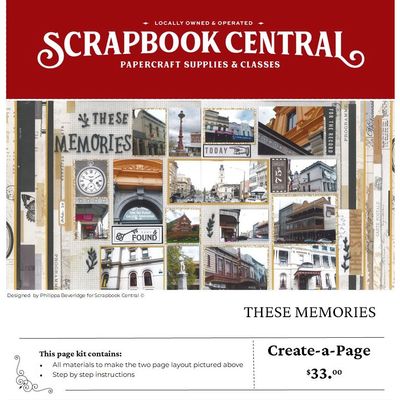 THESE MEMORIES PAGE KIT