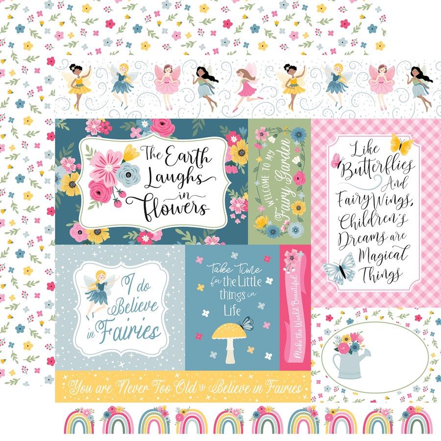 JOURNALING CARDS - FAIRY GARDEN