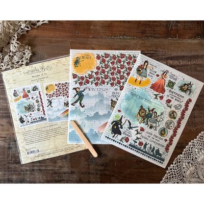 WONDER OF OZ - RUB-ON TRANSFER SET