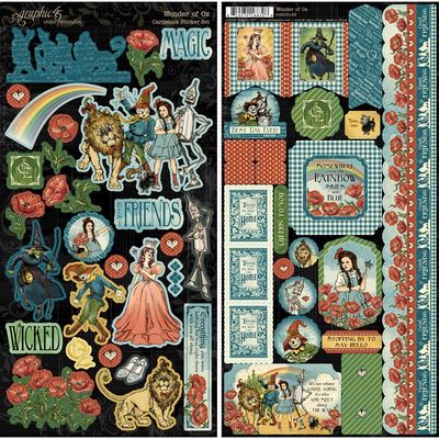 WONDER OF OZ STICKER SET