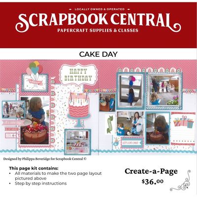 CAKE DAY PAGE GIRL KIT