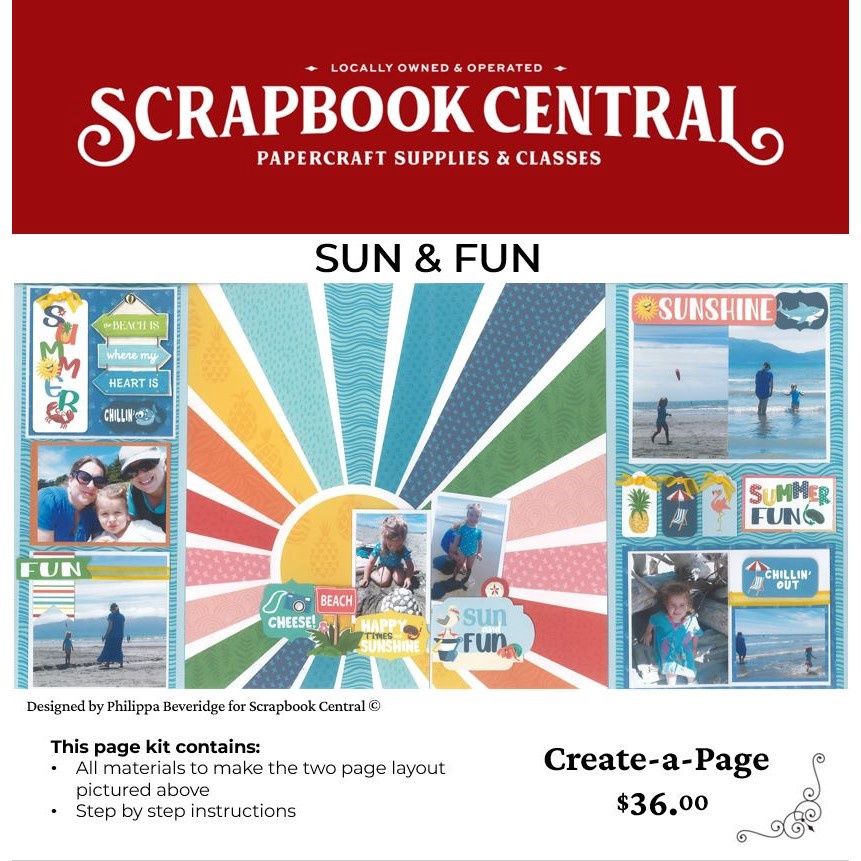 SUN &amp; FUN PAGE KIT