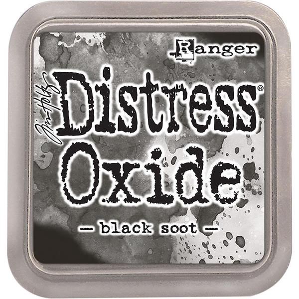 BLACK SOOT DISTRESS INK PADS, Type: Distress Oxide