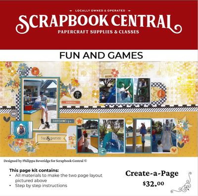 FUN AND GAMES PAGE KIT