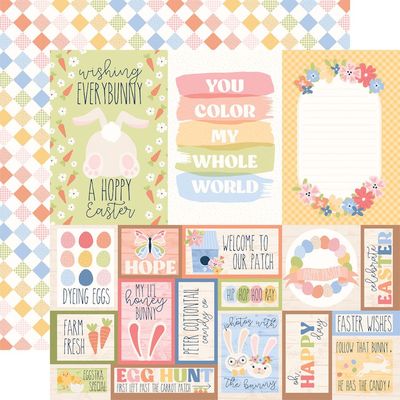 MULTI JOURNAL CARDS - BUNNIES &amp; BASKETS