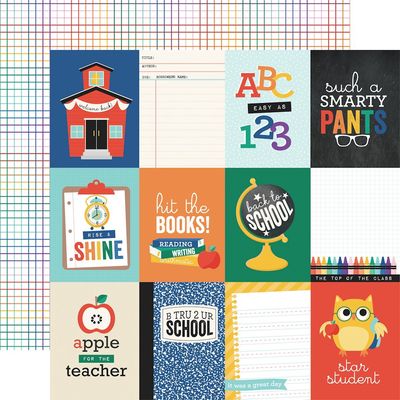3x4 JOURNAL CARDS - OFF TO SCHOOL